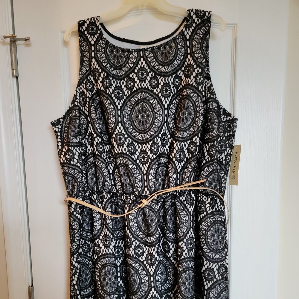 Sleeveless Black Dress Plus Size 3X NWT